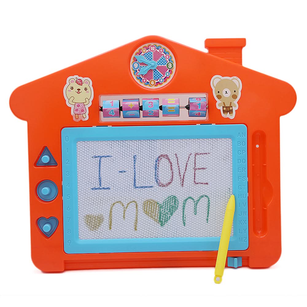Magic Slate  TD-2003A - Orange, Kids, Writing Boards And Slates, Chase Value, Chase Value