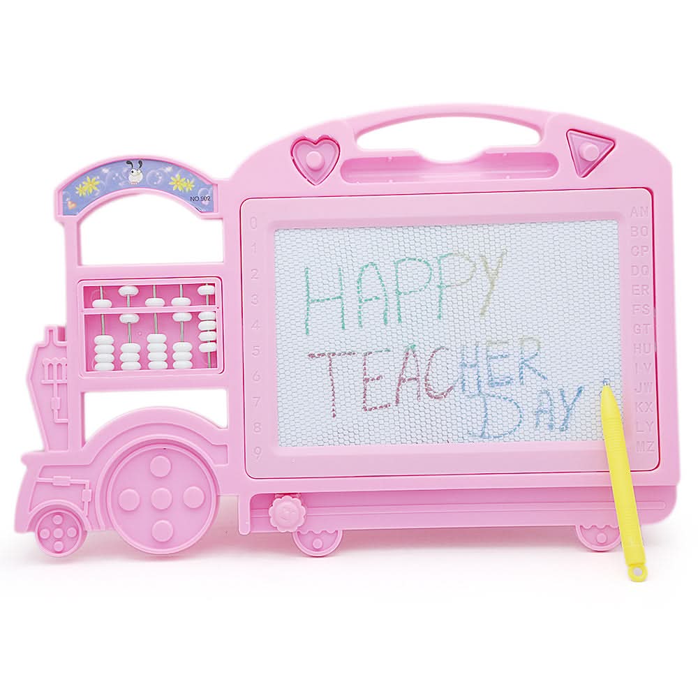 Magic Slate  TD-902 - Pink, Kids, Writing Boards And Slates, Chase Value, Chase Value