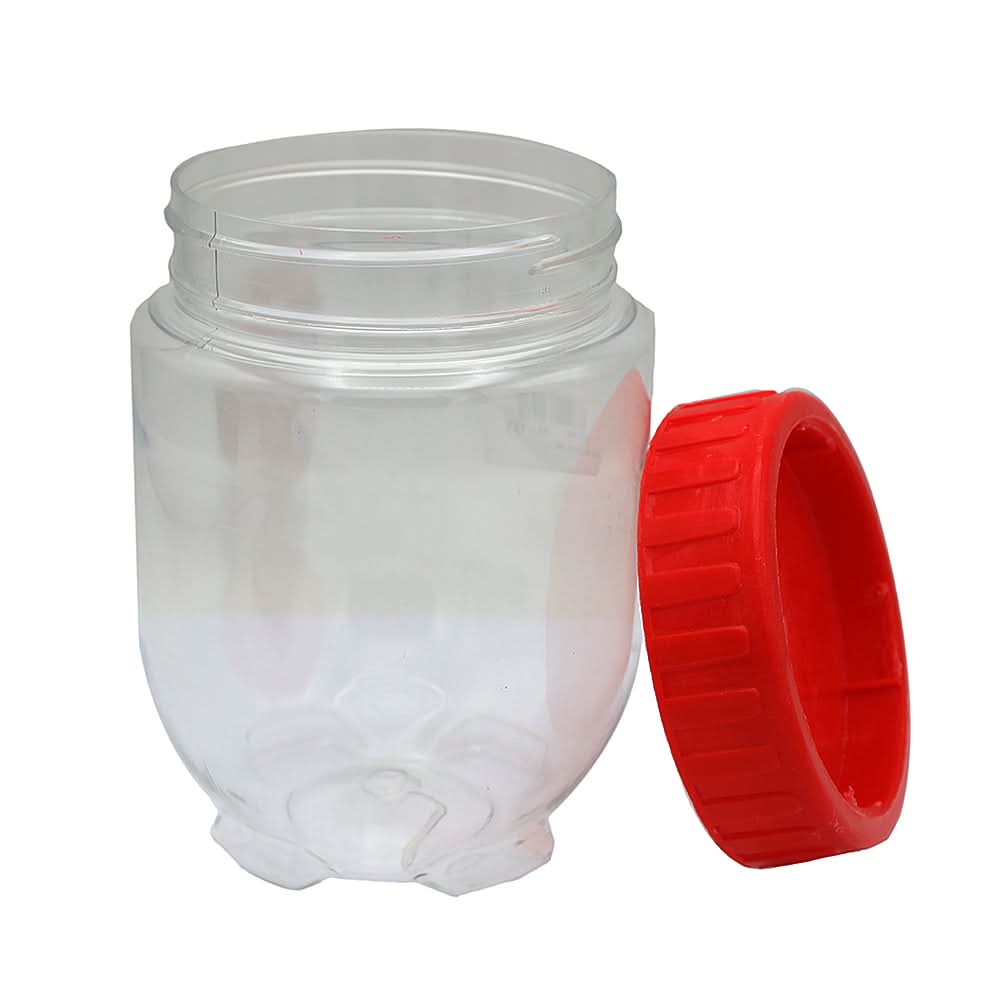 Inter Lock Jar  - Red, Home & Lifestyle, Storage Boxes, Chase Value, Chase Value