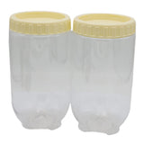Top Lock Jar 2 Pcs - 1 - Fawn, Home & Lifestyle, Storage Boxes, Chase Value, Chase Value
