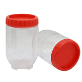 Top Lock Jar 2 Pcs - 2 - Red, Home & Lifestyle, Storage Boxes, Chase Value, Chase Value