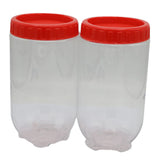 Top Lock Jar 2 Pcs - 1 - Red, Home & Lifestyle, Storage Boxes, Chase Value, Chase Value