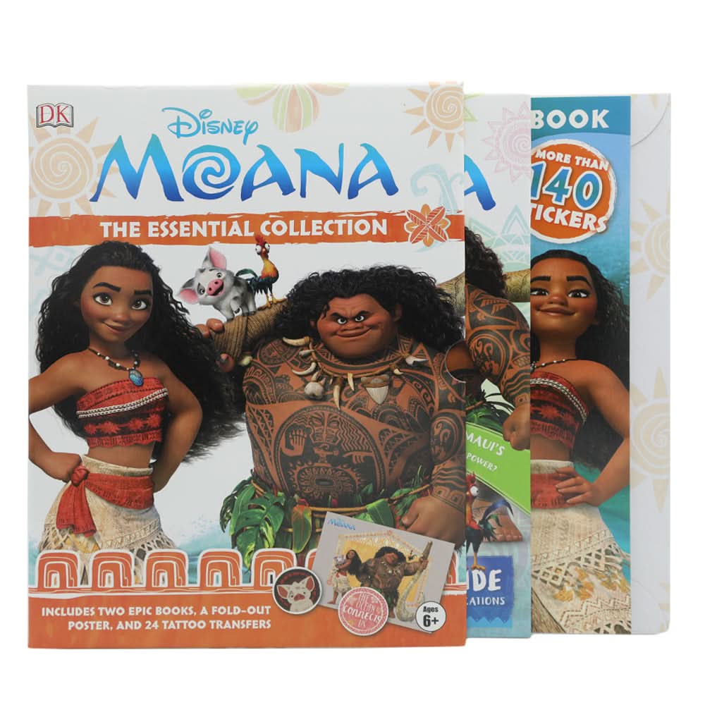 Activity Disney Moana Essential Collection, Kids, Kids Story Books, 6 to 9 Years, Chase Value