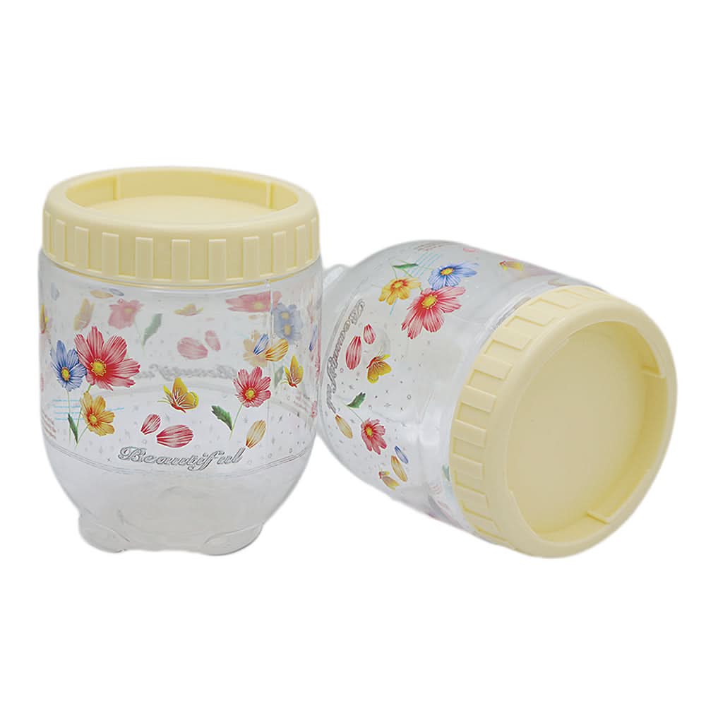 Top Lock Jar 2 Pcs - 3 - Fawn, Home & Lifestyle, Storage Boxes, Chase Value, Chase Value