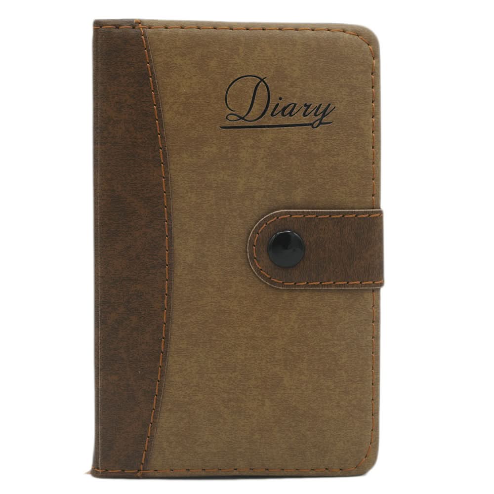 Notebook With Pen Medium 7260 - Brown, Kids, Notebooks And Diaries, Chase Value, Chase Value