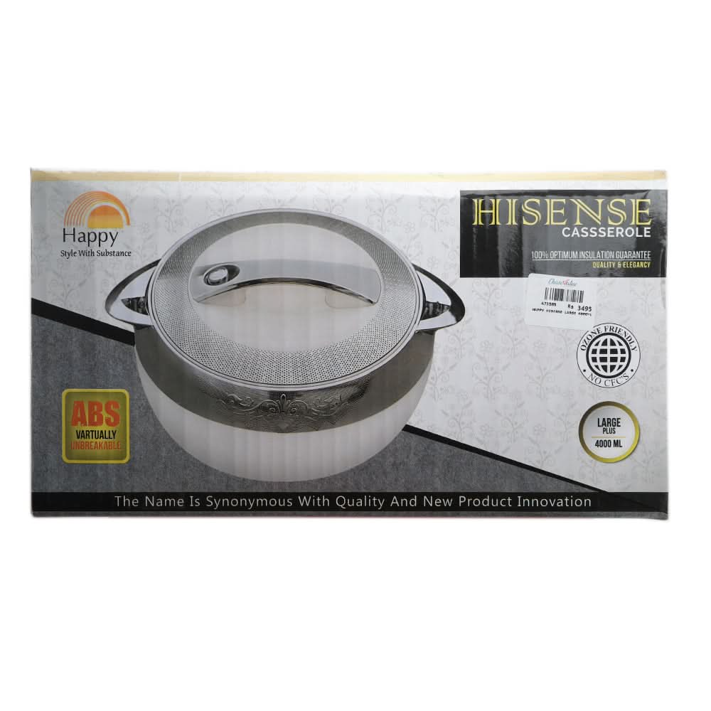 Happy Hisense Hotpot Large 4000ML, Home & Lifestyle, Cookware And Pans, Chase Value, Chase Value