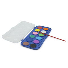 Water Cake Color 27 Mm 12 Color 1227 - Multi, Kids, Pencil Boxes And Stationery Sets, Chase Value, Chase Value