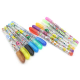 Glitter Pen 12 Pcs Gp-12 - Multi, Kids, Pencil Boxes And Stationery Sets, Chase Value, Chase Value