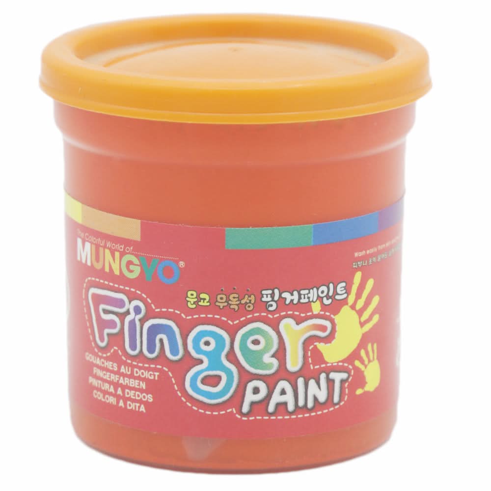 Finger Paint Set (MFP-8AJ) - Orange, Kids, Pencil Boxes And Stationery Sets, Chase Value, Chase Value