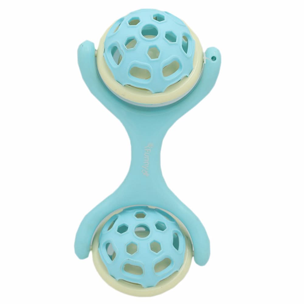Shake Bell Dumbbell 8pcs Box S670-1 - Blue, Kids, New Born Rattles And Toys, Chase Value, Chase Value