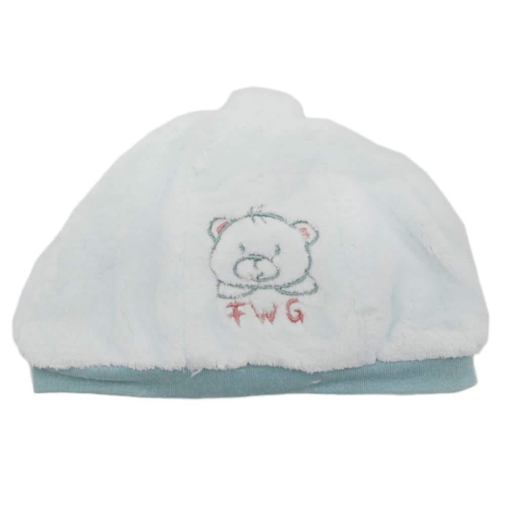 Newborn Kids Valvet Cap - Sea Green, Kids, Newborn Caps, Shoes & Socks, Chase Value, Chase Value