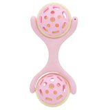 Shake Bell Dumbbell 8pcs Box S670-1 - Pink, Kids, New Born Rattles And Toys, Chase Value, Chase Value