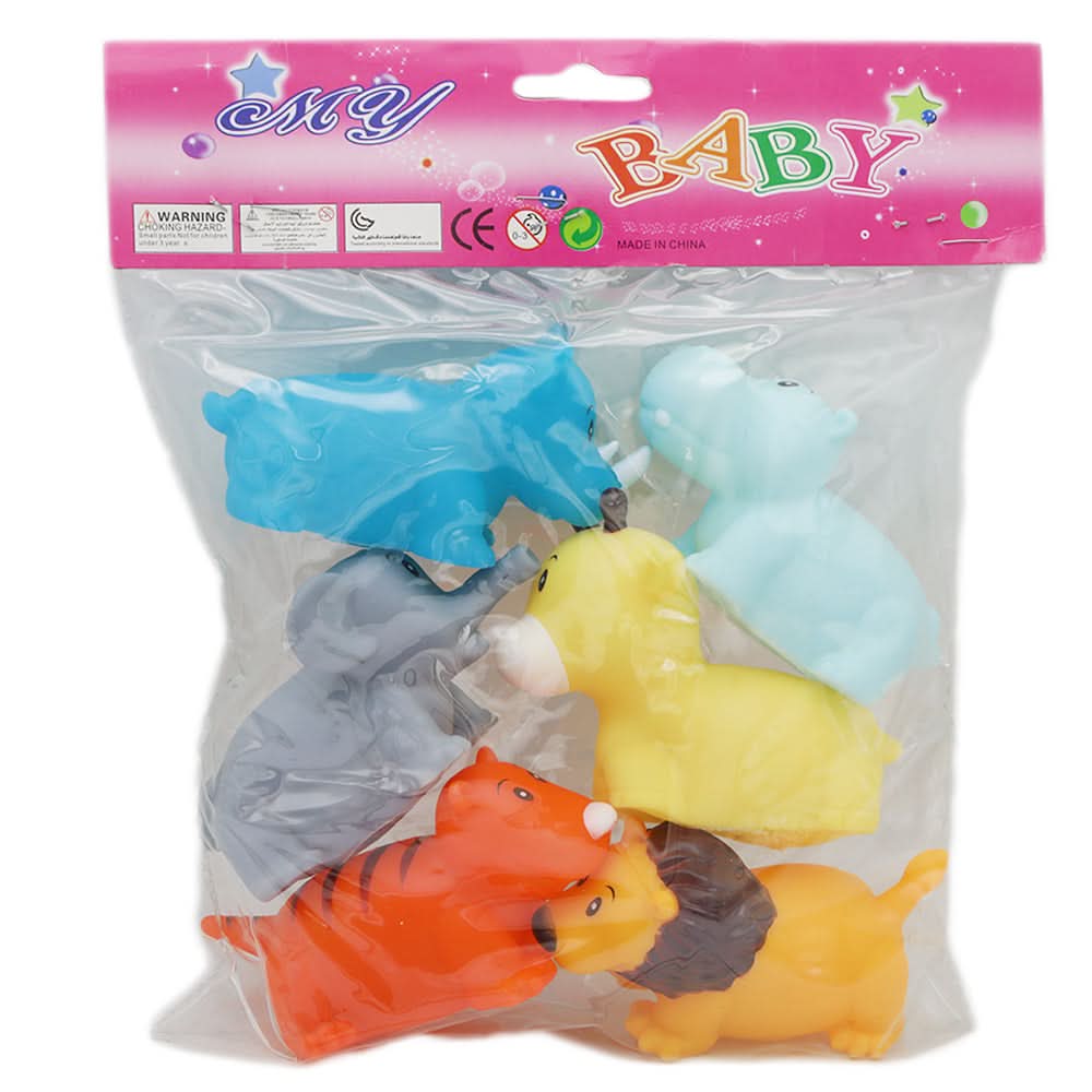 Cho Cho Animal 6 Pcs 3477 - Multi, Kids, Animals, Chase Value, Chase Value