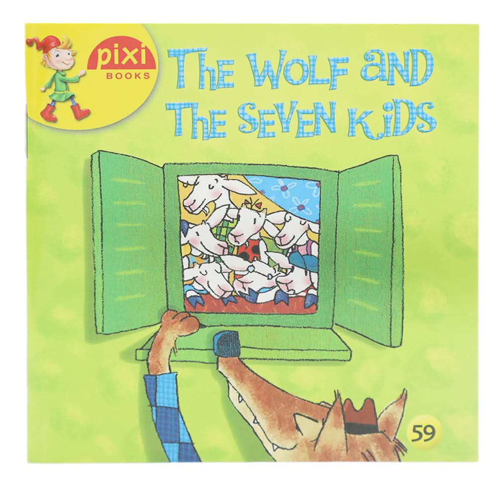Pixi Stories The Wolf & the Seven Kids, Kids, Kids Story Books, 9 to 12 Years, Chase Value