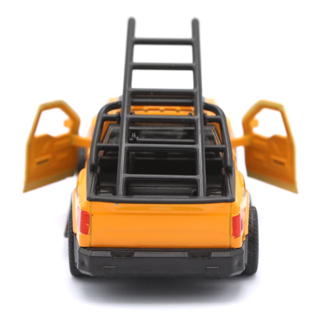 Pull Back Metal Car Vigo 3680 - Yellow, Kids, Non-Remote Control, Chase Value, Chase Value