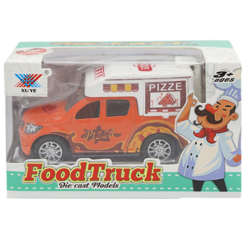 Pull Back Metal Car 3679 - Orange, Kids, Non-Remote Control, Chase Value, Chase Value