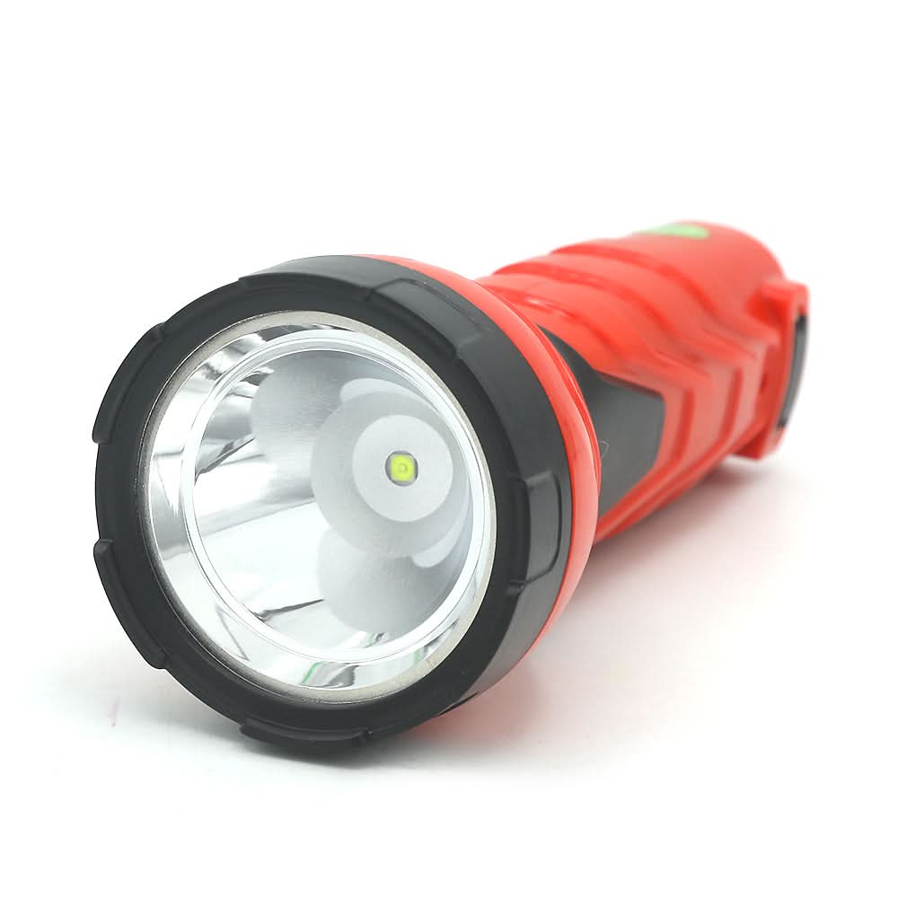 Rechargeable 1 LED Torch DP-9048A - Red, Home & Lifestyle, Emergency Lights & Torch, Chase Value, Chase Value