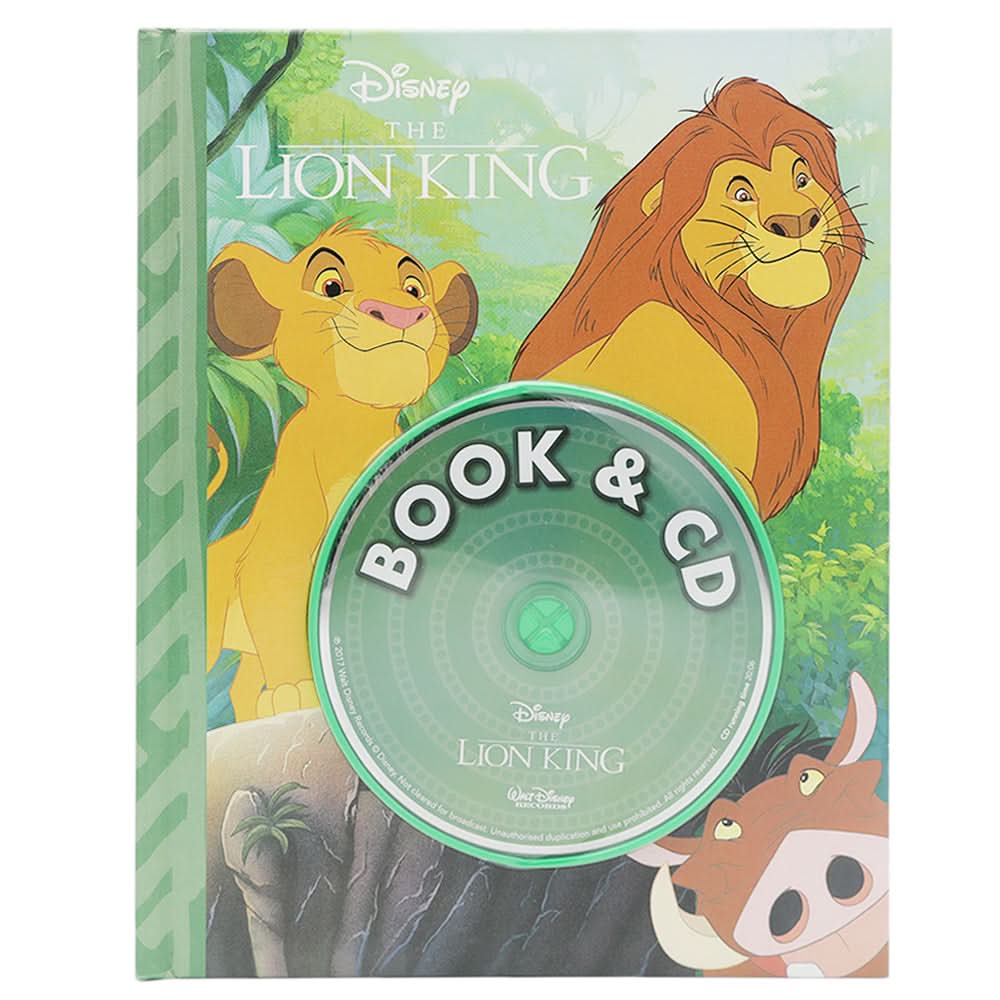 Lion King Book & CD, Kids, Kids Educational Books, 6 to 9 Years, Chase Value