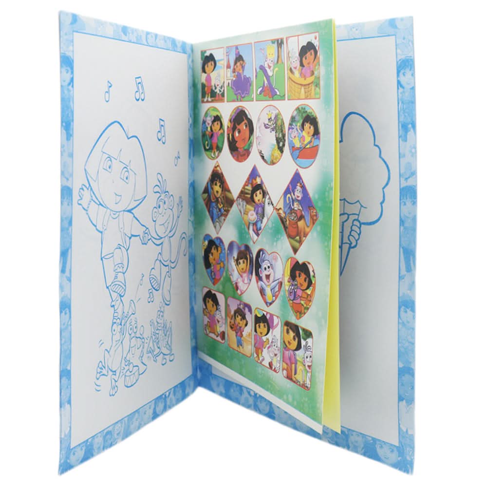 Dora Explorer Book, Kids, Kids Colouring Books, 3 to 6 Years, Chase Value