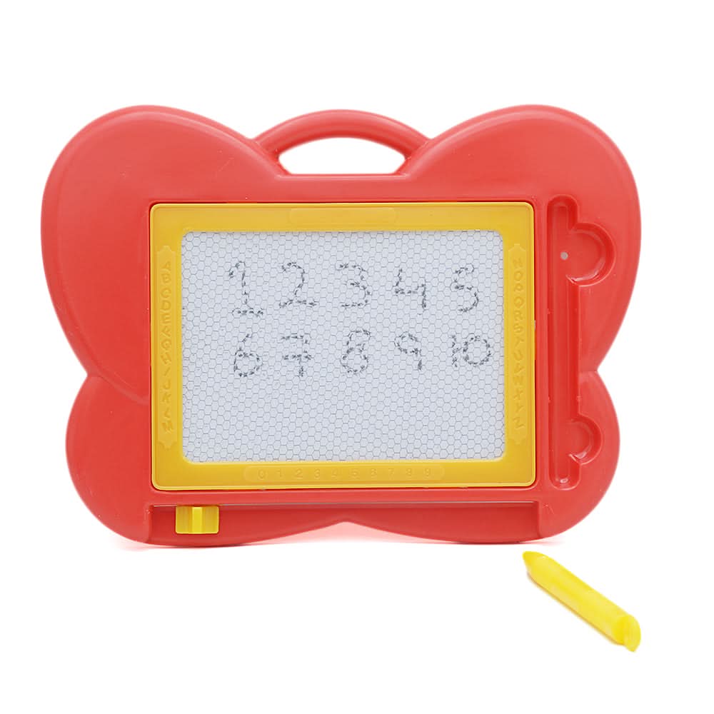 Magic Slate Butterfly Shape - Red, Kids, Writing Boards And Slates, Chase Value, Chase Value