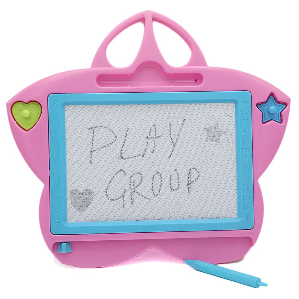 Magic Slate Star Shape - Pink, Kids, Writing Boards And Slates, Chase Value, Chase Value