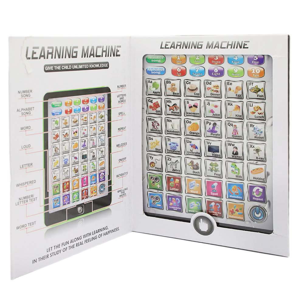 Tablet 3672 - Blue, Kids, Educational Toys, Chase Value, Chase Value