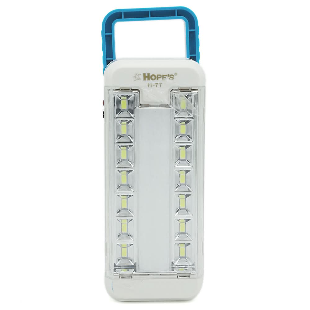 Rechargeable LED Light (H-77) - Blue, Home & Lifestyle, Emergency Lights & Torch, Chase Value, Chase Value