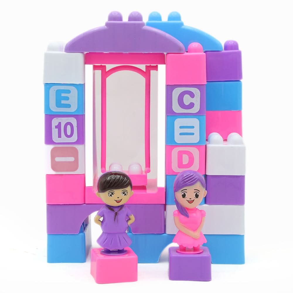 Education Block Set With Pvc Bag, Kids, Educational Toys, Chase Value, Chase Value