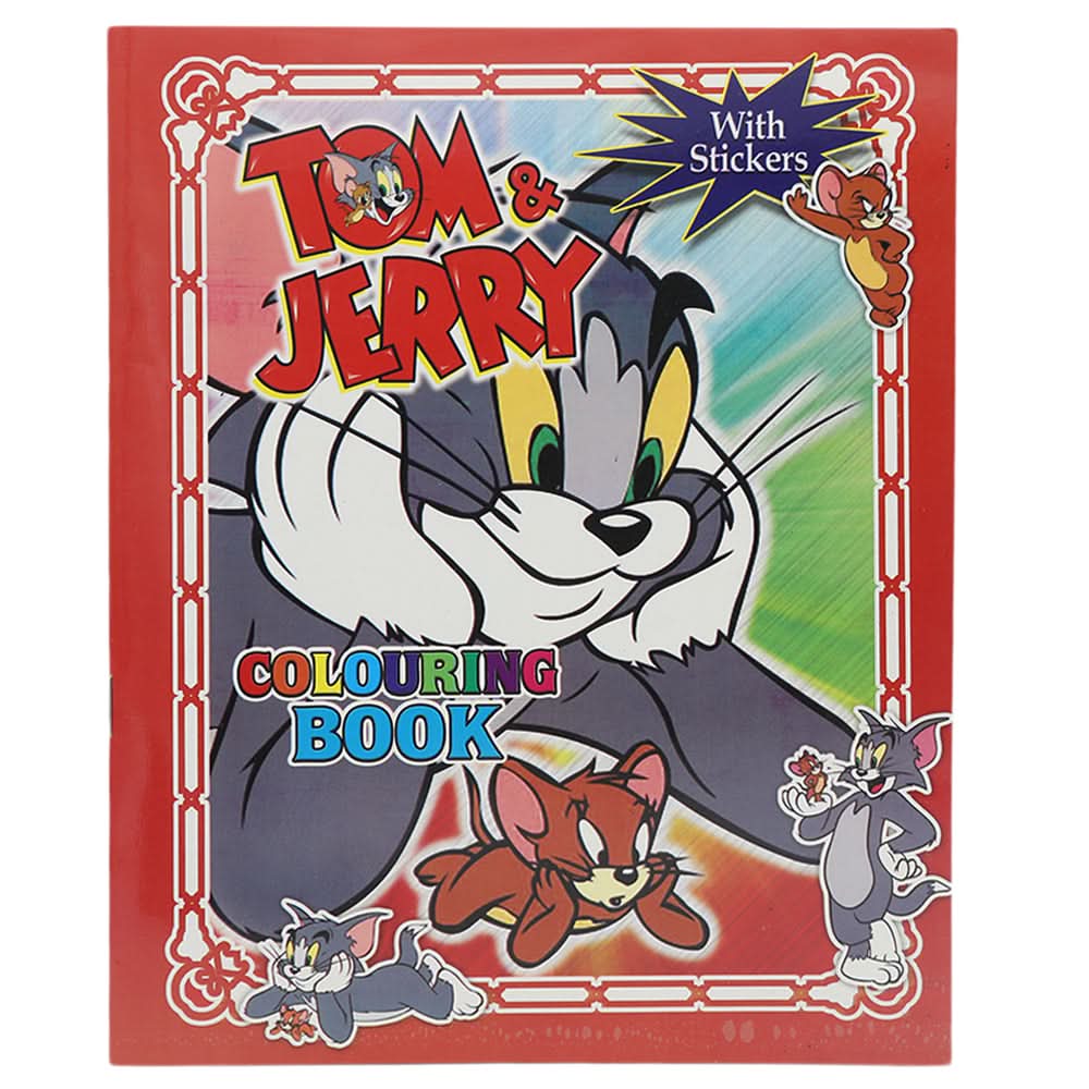 Tom & Jerry Book, Kids, Kids Colouring Books, 3 to 6 Years, Chase Value