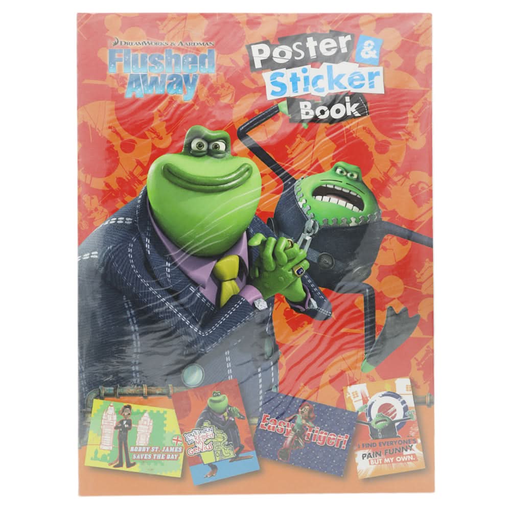 Sticker Flushed Away Book, Kids, Kids Colouring Books, 6 to 9 Years, Chase Value