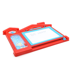 Magic Slate House White Toy 708 - Red, Kids, Writing Boards And Slates, Chase Value, Chase Value