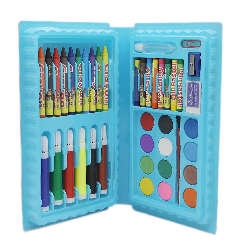 Color KIT 42 Color Set  CK-42 - Blue, Kids, Pencil Boxes And Stationery Sets, Chase Value, Chase Value