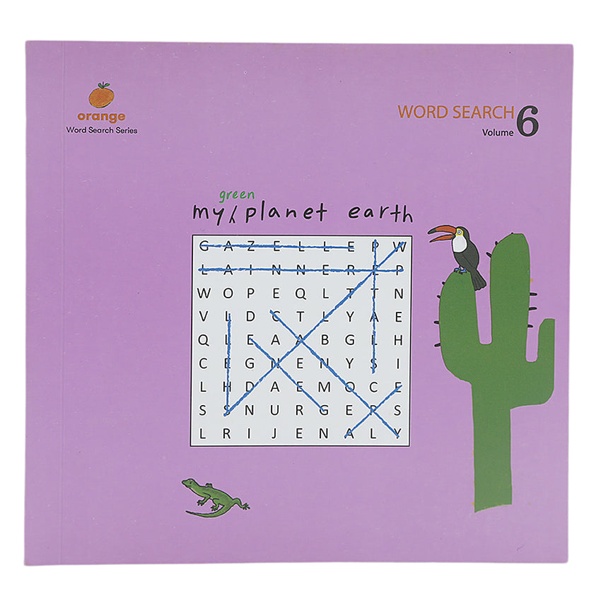 Activity Word Search 6 - My Green Planet E, Kids, Kids Colouring Books, 6 to 9 Years, Chase Value