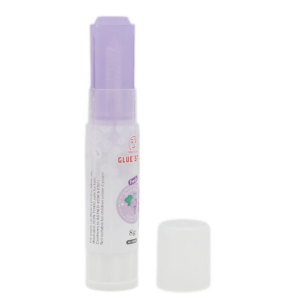Shen Lian Gum Stick Multicolor 6608 - Purple, Kids, Pencil Boxes And Stationery Sets, Chase Value, Chase Value