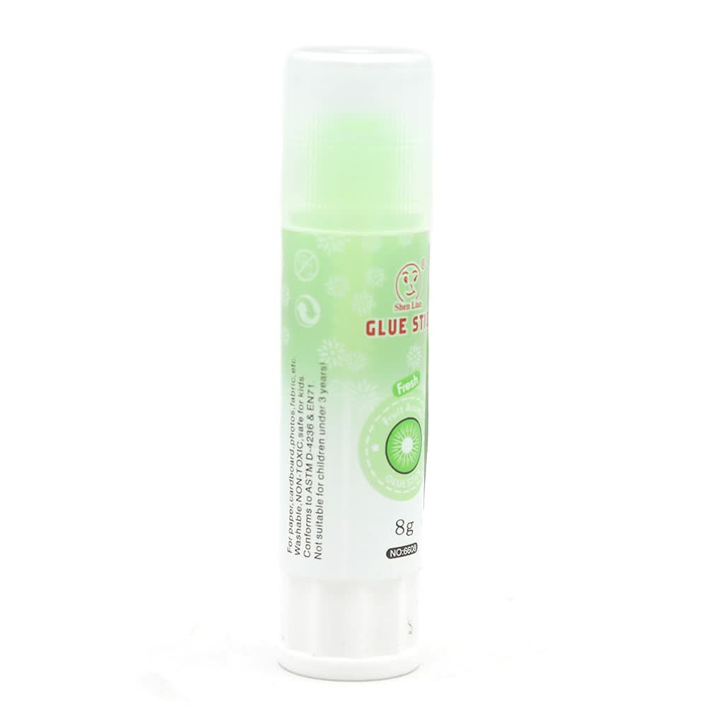 Shen Lian Gum Stick Multicolor 6608 - Green, Kids, Pencil Boxes And Stationery Sets, Chase Value, Chase Value