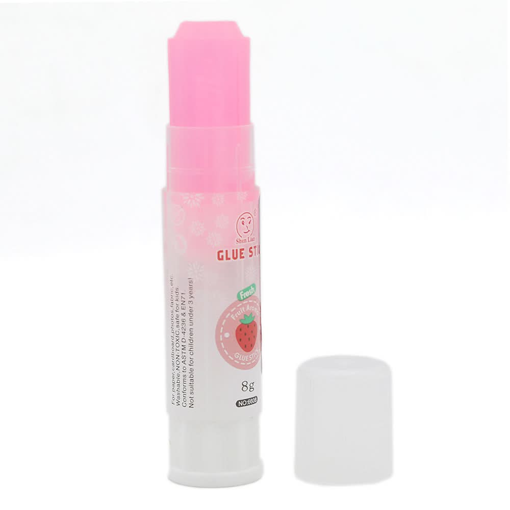 Shen Lian Gum Stick Multicolor 6608 - Pink, Kids, Pencil Boxes And Stationery Sets, Chase Value, Chase Value