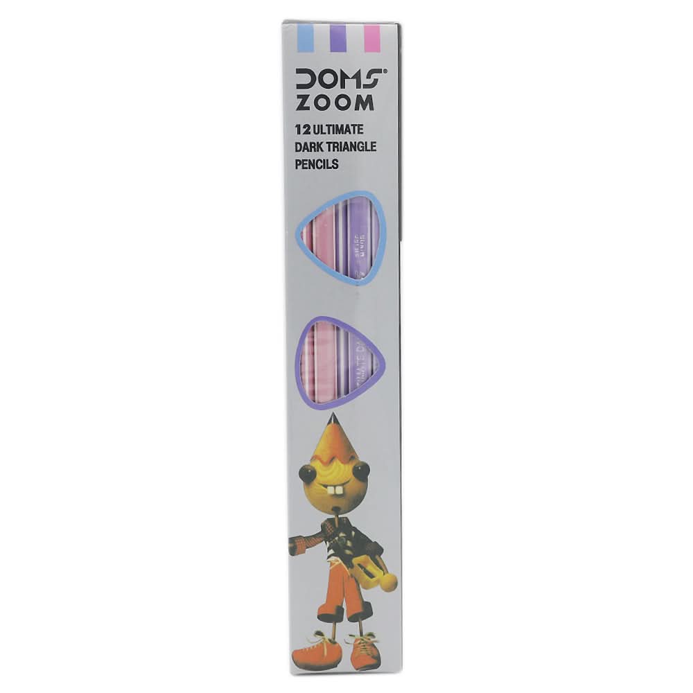 HB Pencil Doms Zoom D-3412 - Multi, Kids, Pencil Boxes And Stationery Sets, Chase Value, Chase Value