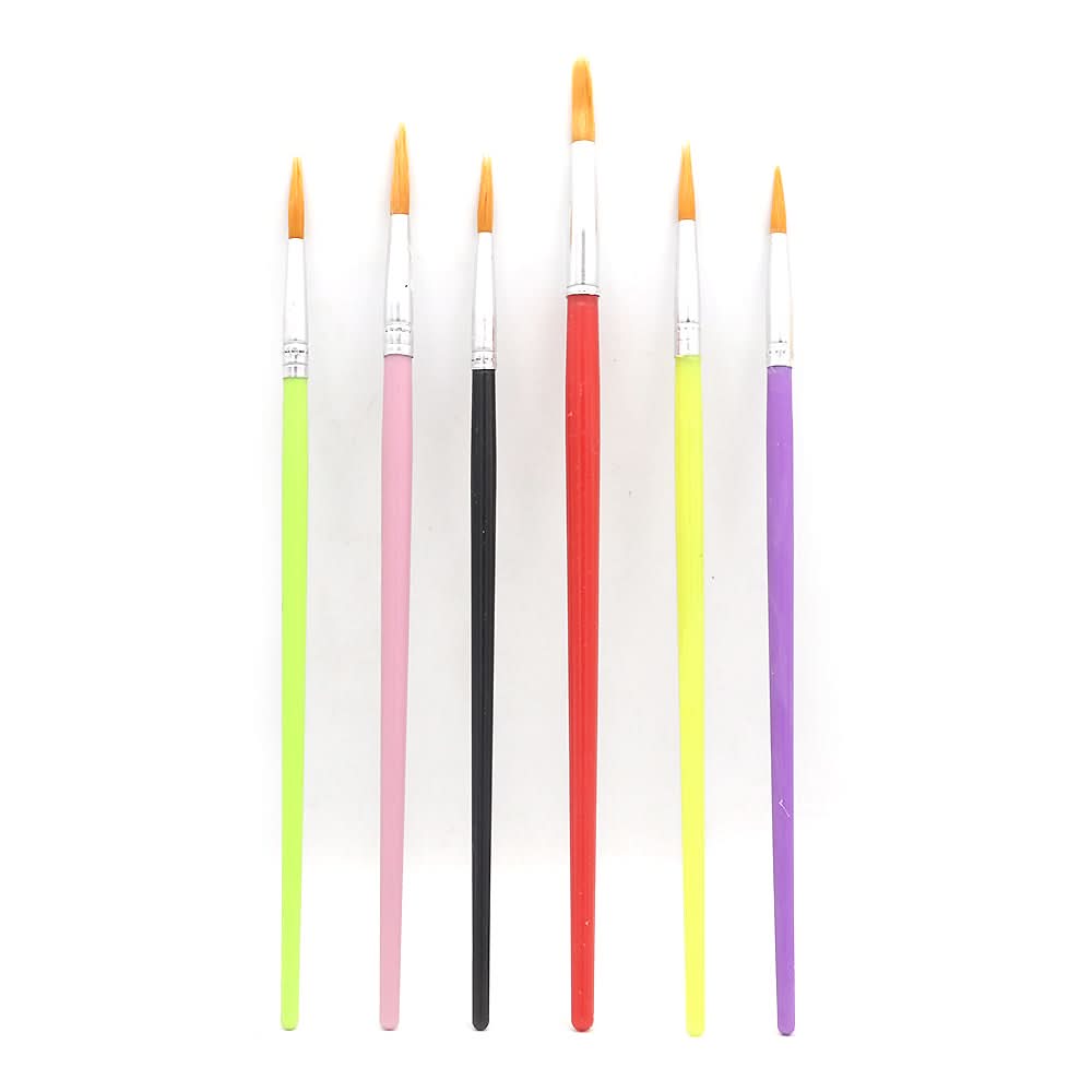 Best Pain Artistic Paint Brush 6PC Set BP-06 - Multi, Kids, Colouring Tools, Chase Value, Chase Value