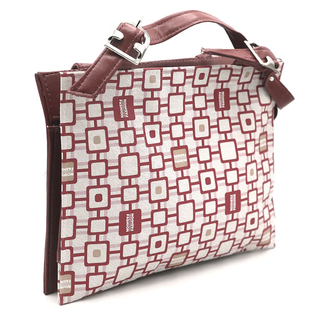 Women's Handbag Kam-327 - Maroon, Women, Bags, Chase Value, Chase Value