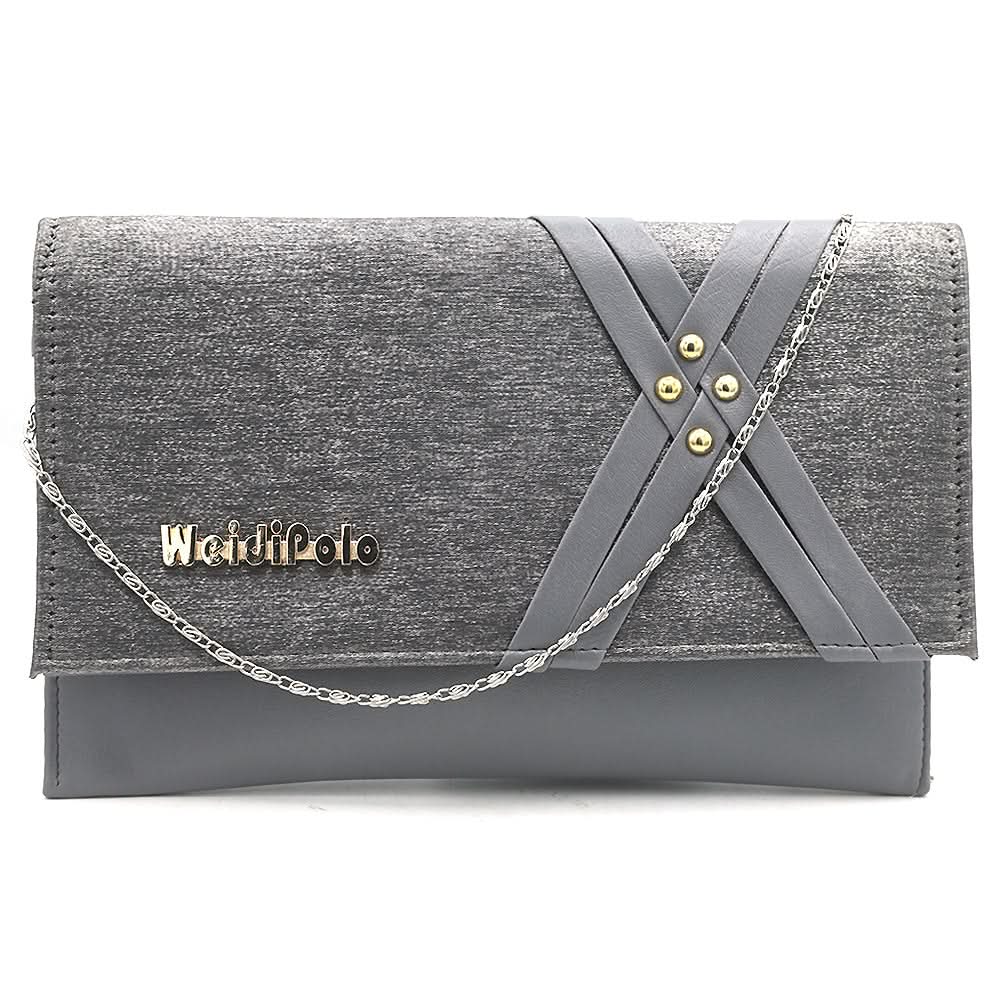 Women's Clutch K-2025 - Grey, Women, Clutches, Chase Value, Chase Value