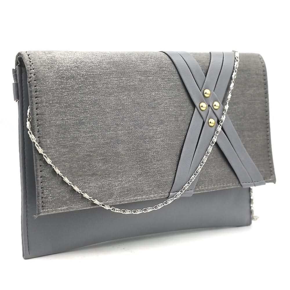 Women's Clutch K-2025 - Grey, Women, Clutches, Chase Value, Chase Value