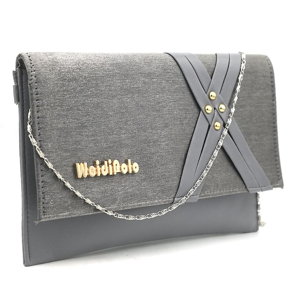 Women's Clutch K-2025 - Grey, Women, Clutches, Chase Value, Chase Value
