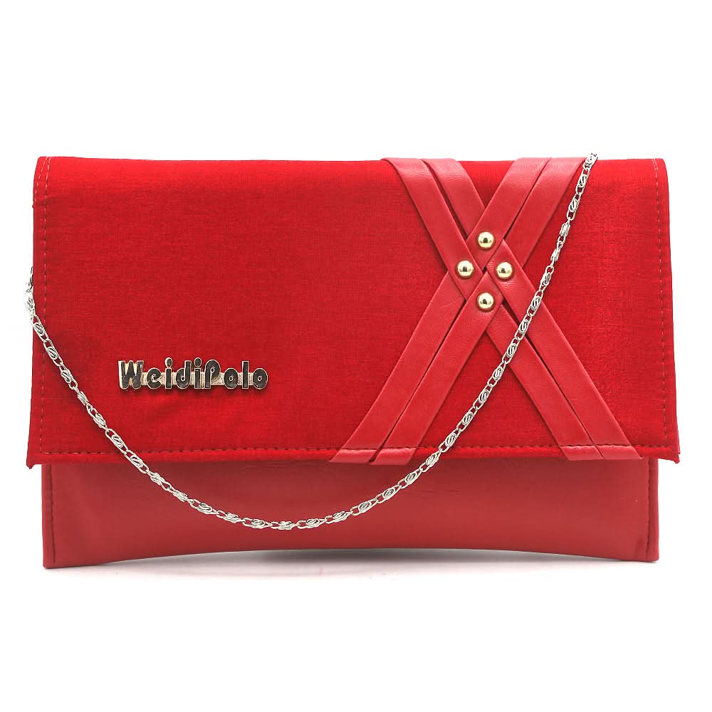 Women's Clutch K-2025 - Red, Women, Clutches, Chase Value, Chase Value