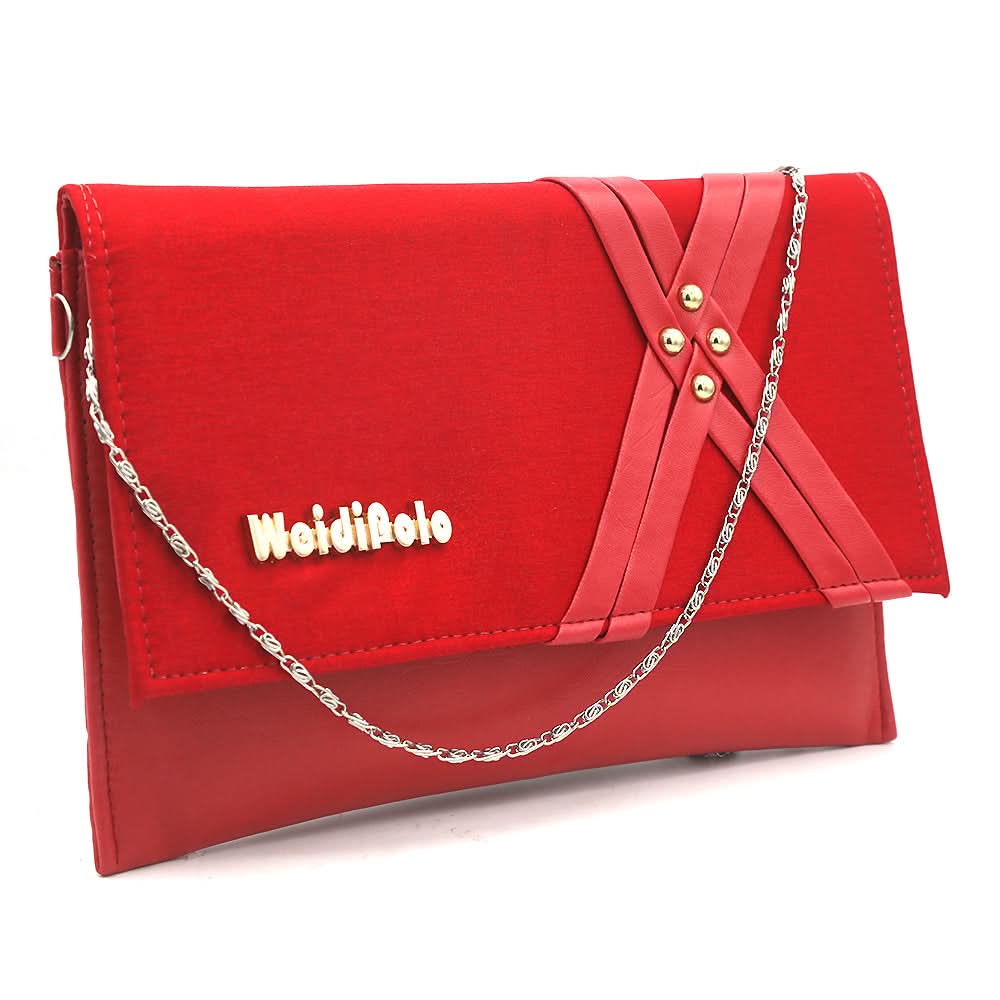 Women's Clutch K-2025 - Red, Women, Clutches, Chase Value, Chase Value