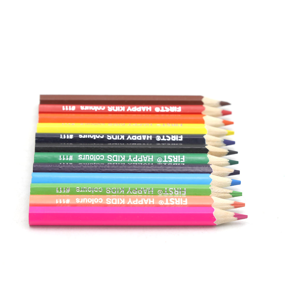 Kids First Color pencil 12 Pcs Se - Multi, Kids, Colouring Tools, Chase Value, Chase Value