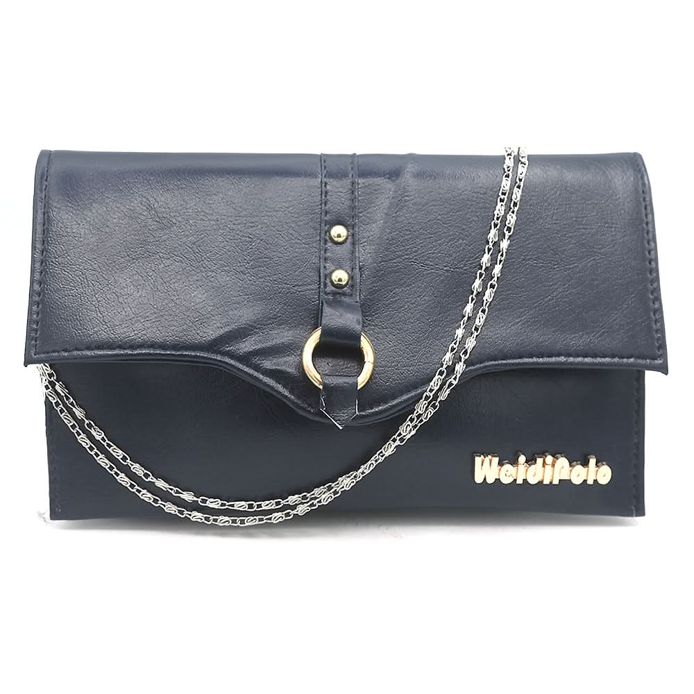 Women's Clutch Kam-2057 - Navy Blue, Women, Clutches, Chase Value, Chase Value