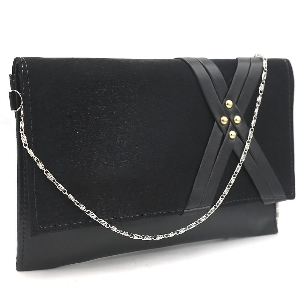 Women's Clutch K-2025 - Black, Women, Clutches, Chase Value, Chase Value