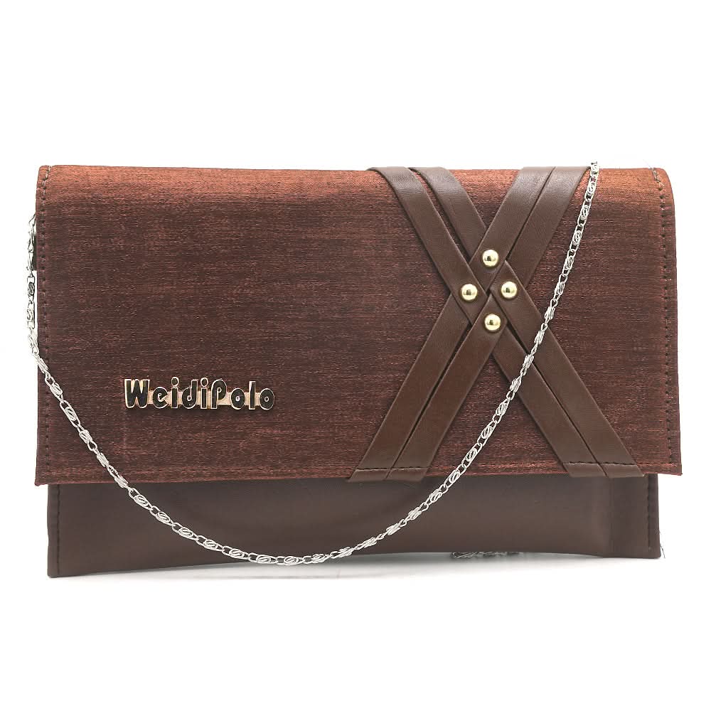 Women's Clutch K-2025 - Brown, Women, Clutches, Chase Value, Chase Value