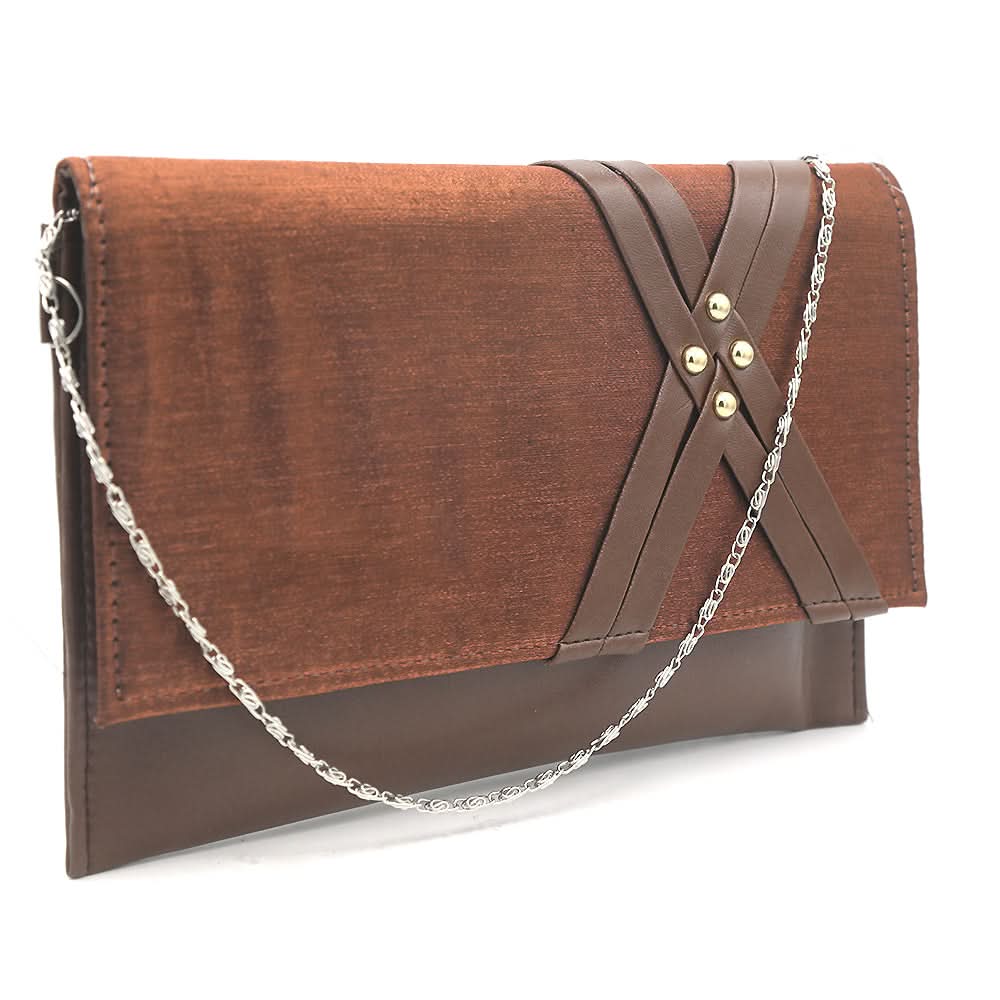 Women's Clutch K-2025 - Brown, Women, Clutches, Chase Value, Chase Value