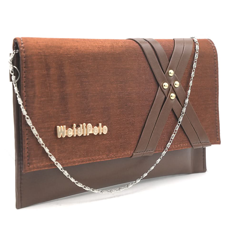 Women's Clutch K-2025 - Brown, Women, Clutches, Chase Value, Chase Value